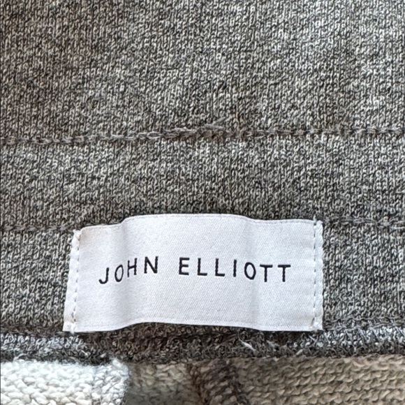 John Elliot Escobar Jogger Sweatpants Heather Grey Trendy Zippers  Size … - Picture 11 of 12